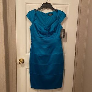 Dress. Size 6. Turquoise